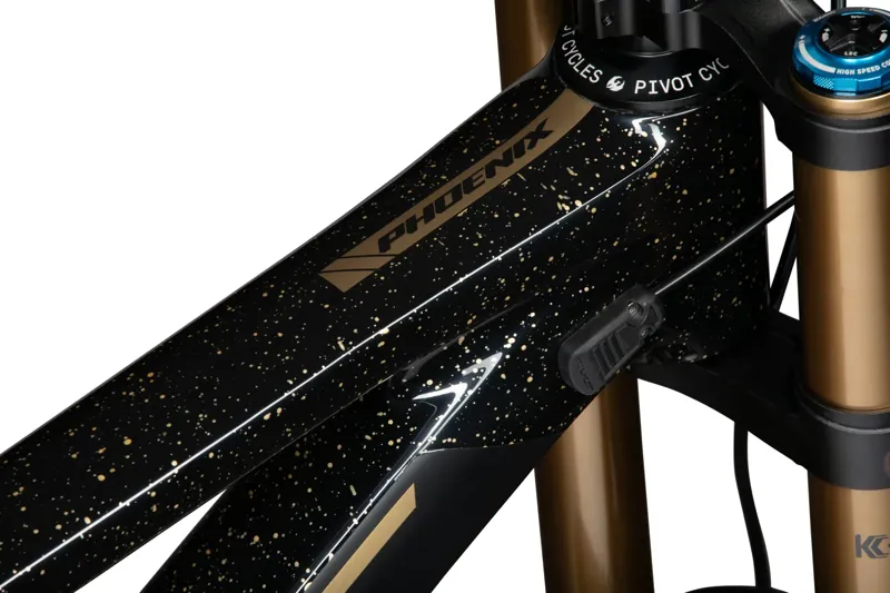 Pivot Cycles Phoenix Pro Saint Downhill Bike in Black/Gold-2