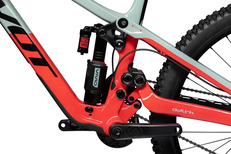 Pivot Cycles Phoenix Pro Saint Downhill Bike in Red/Mint-2