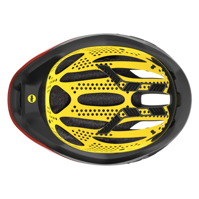 Scott Cadence Plus MIPS Aero Road Helmet Dark Grey/Red-4