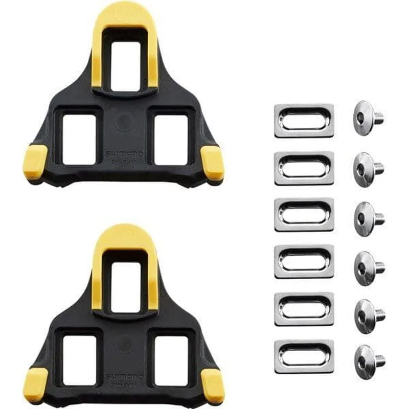 Shimano SM-SH11 SPD-SL Road Cleats - Yellow