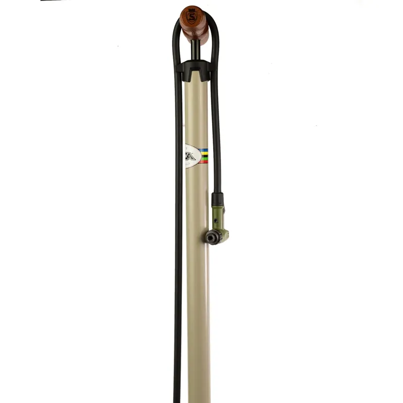 Silca Terra Floor Pump in Green-1