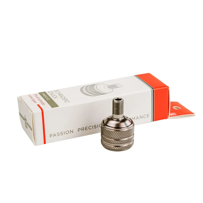 Silca Schradero Chuck Thread-On in Silver