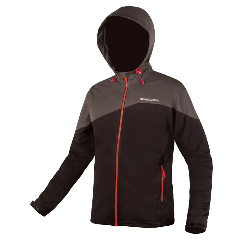 Endura SingleTrack Softshell Windproof Jacket Black