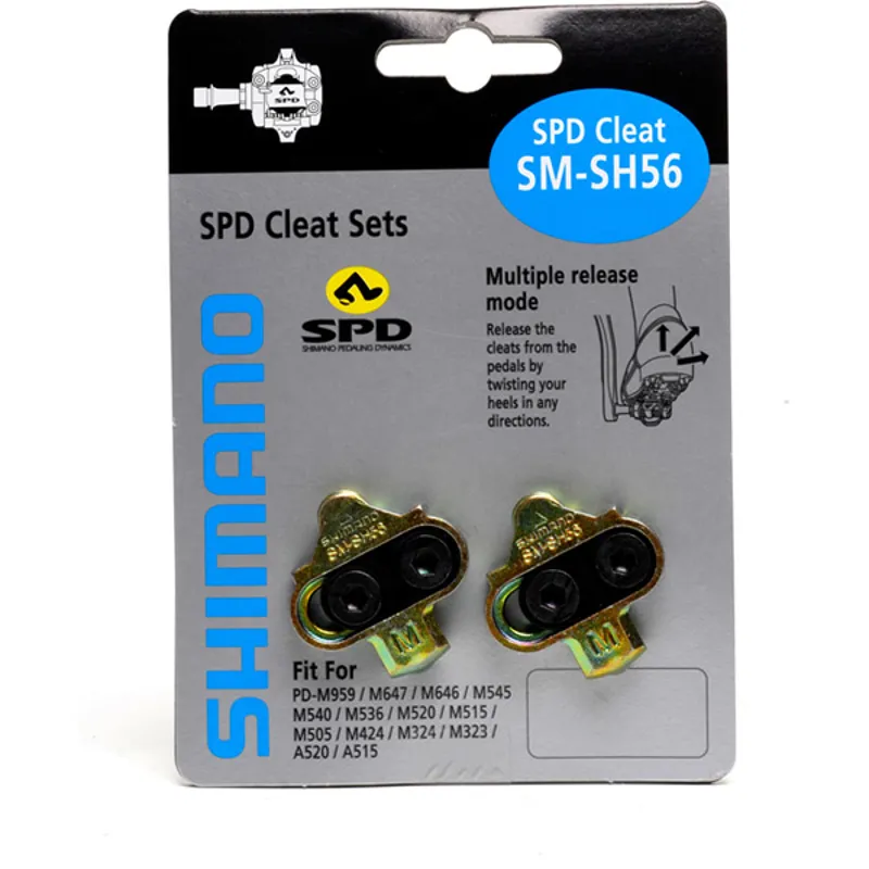 Shimano SH56 Multi Release MTB SPD Cleat