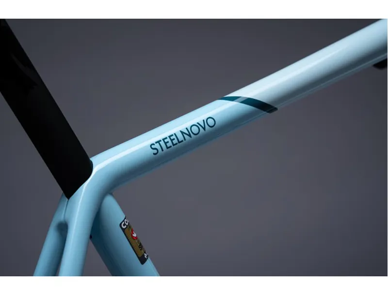 2026 Colnago Steelnovo Steel Road Frame Set in Light Blue SNLB-6