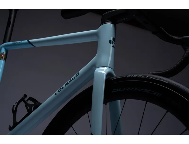 2026 Colnago Steelnovo Steel Road Frame Set in Light Blue SNLB-9
