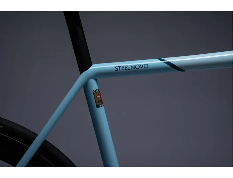 2026 Colnago Steelnovo Steel Road Frame Set in Light Blue SNLB-10