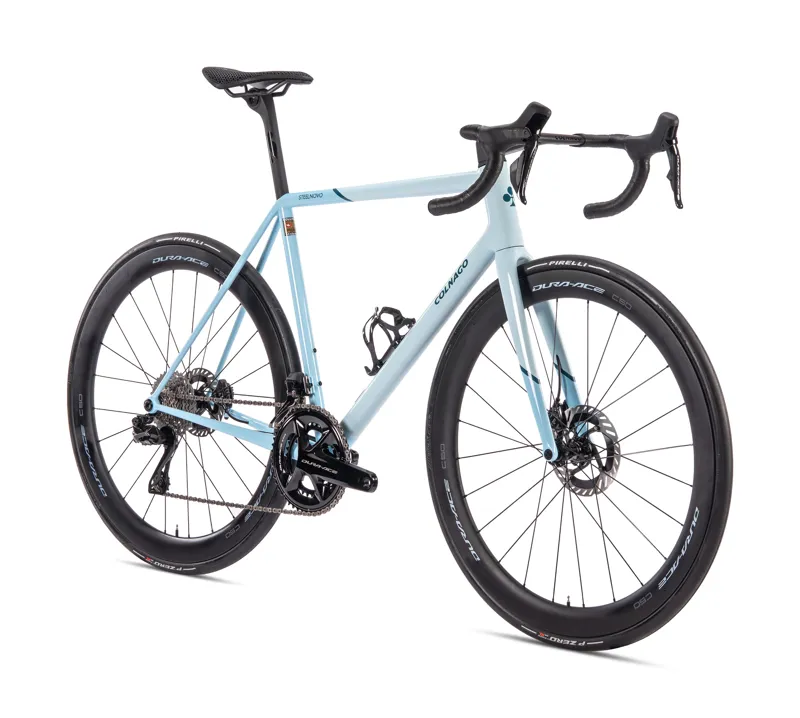 2026 Colnago Steelnovo Steel Road Frame Set in Light Blue SNLB-3