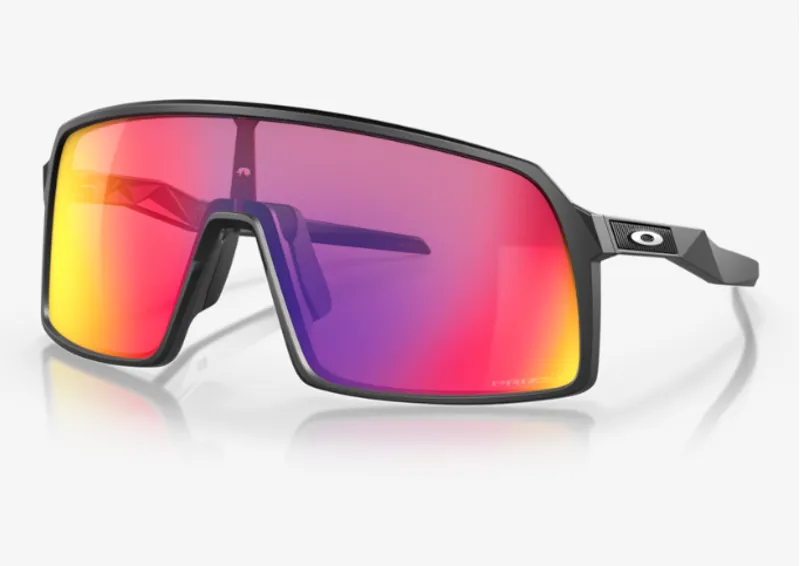 Oakley Sutro Sunglasses in Matte Black / PRIZM Road Lens