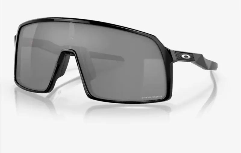 Oakley Sutro Sunglasses in Polished Black / PRIZM Black Lens