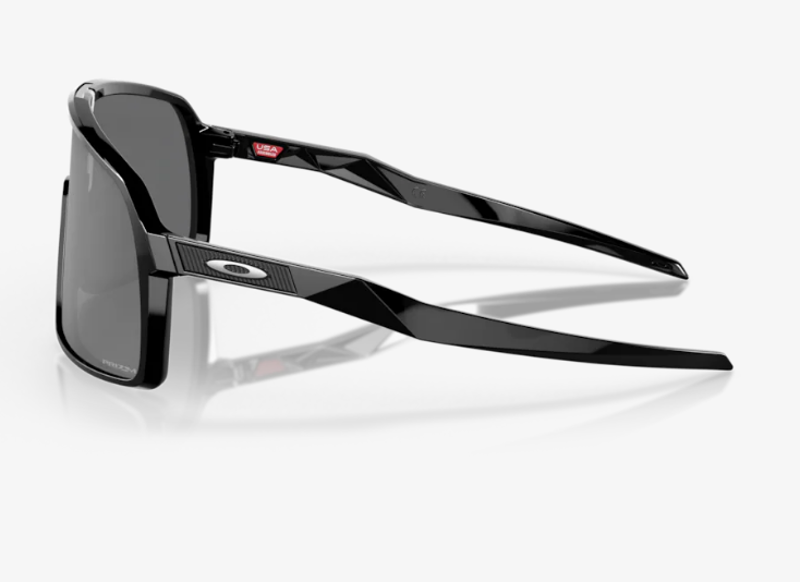 Oakley Sutro Sunglasses in Polished Black / PRIZM Black Lens-2
