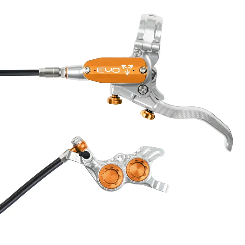 Hope Tech 4 EVO GR4 Disc Brake in Orange - No Rotor-1