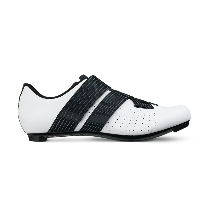 Fizik R5 Tempo Powerstrap Road Shoe White/Black