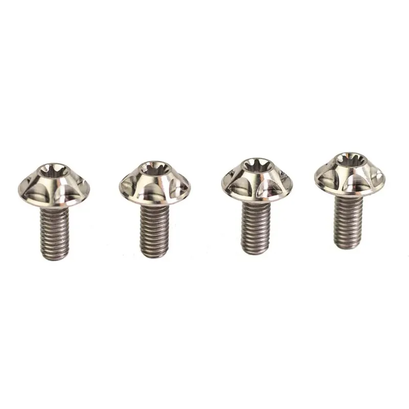 Silca Set of 4 Titanium Bolts in Cerakote Black-1