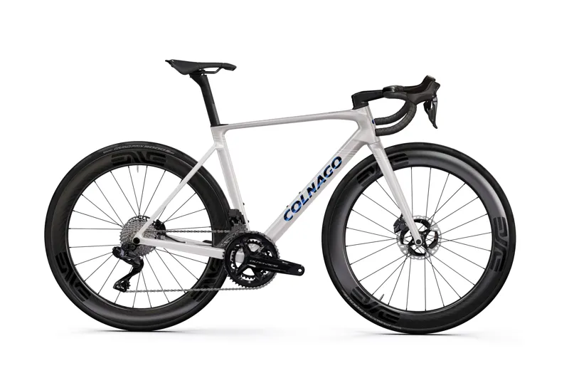 2026 Colnago V5Rs Disc Carbon Road Frameset in White/Grey VRWB-1