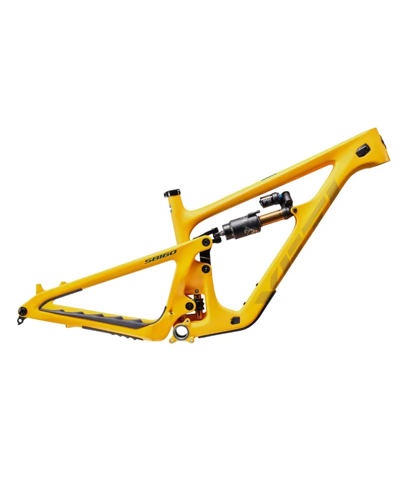 Yeti Cycles SB160 T-Series MTB Frame in Mustard Yellow