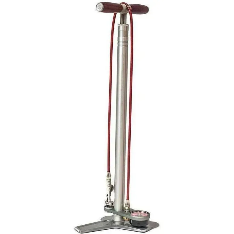 Silca Superpista Ultimate Floor Pump Hiro Edition in Silver
