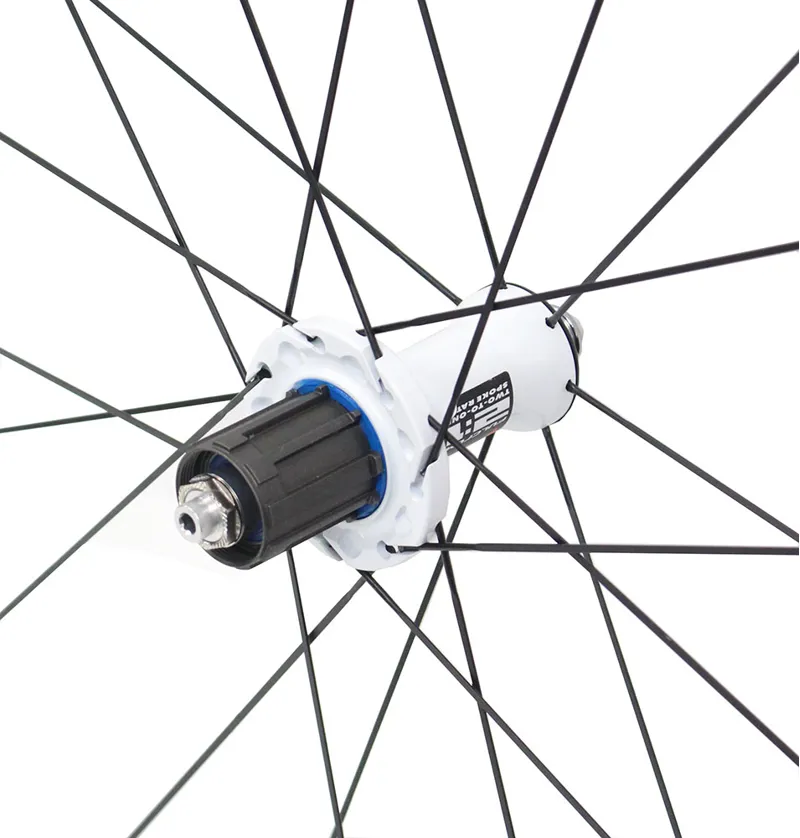 Fulcrum Racing Quattro Clincher Wheelset White Hubs-4