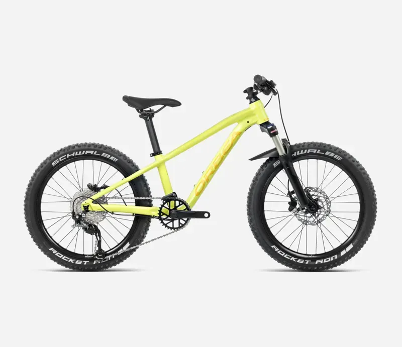 Orbea Laufey 20 H30 Kids Mountain Bike In Spicy Lime/Corn Yellow