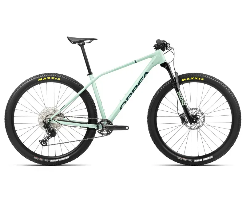 2024 Orbea Alma H20 Mountain Bike in Ice Green/Blue