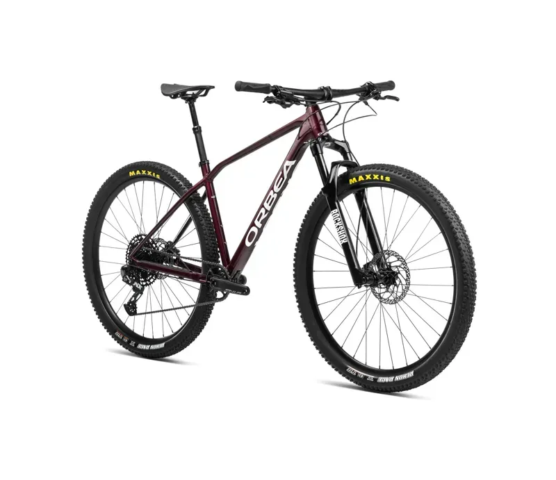 2024 Orbea Alma H30 Mountain Bike in Metallic Dark Red/Chic White-1