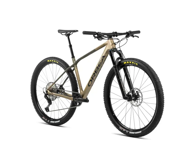 2024 Orbea Alma M30 Mountain Bike In Baobab Brown/Green Gold-1