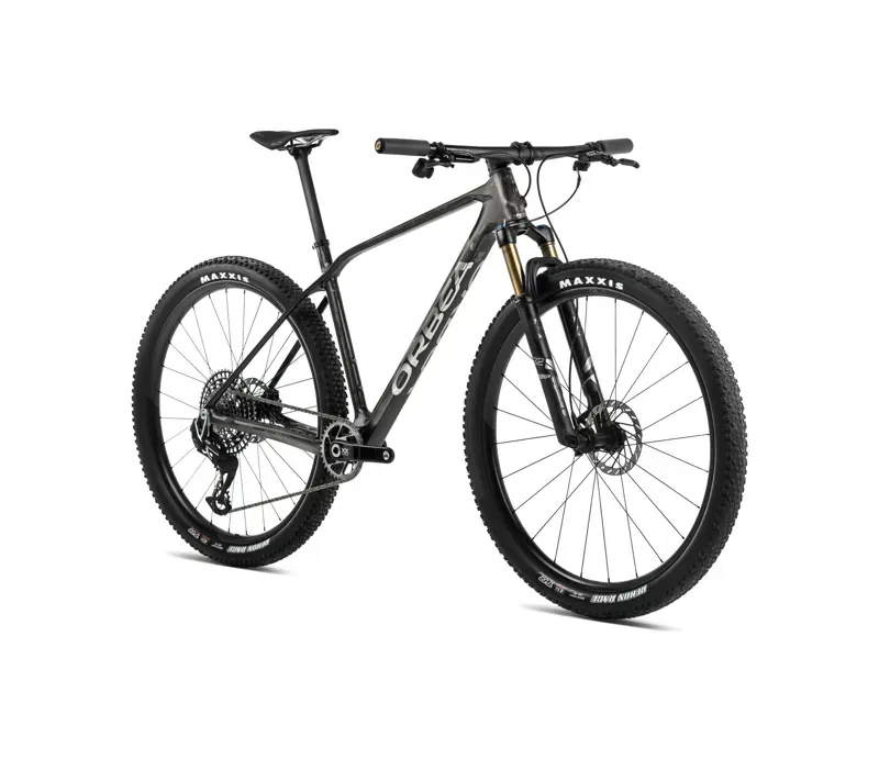 2024 Orbea Alma M-Pro Mountain Bike In Infinity Green Carbon/Titanium-2