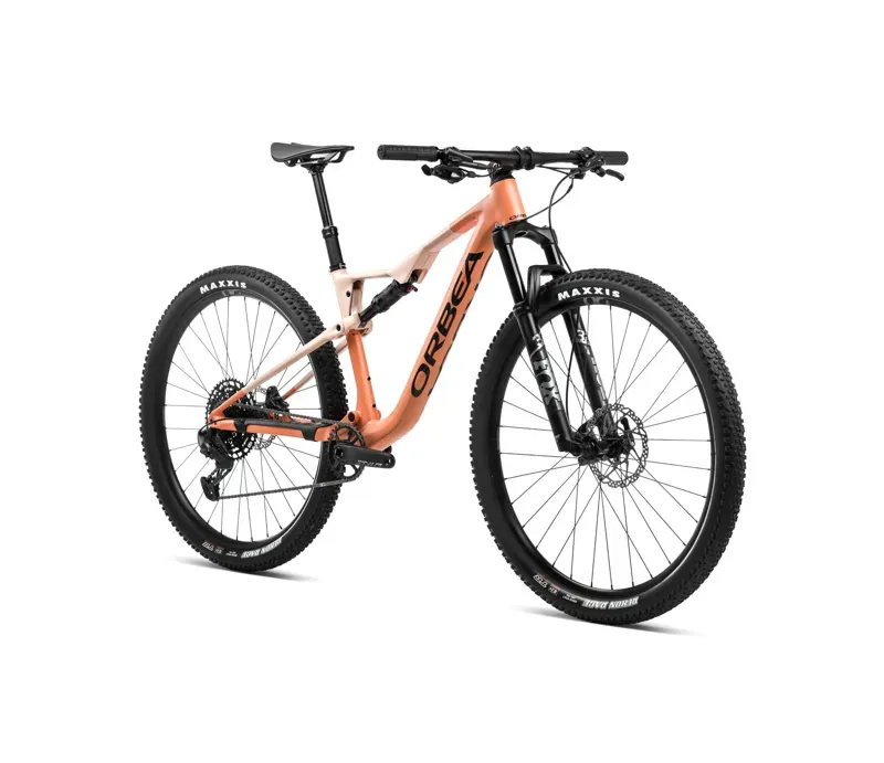 2025 Orbea Oiz H30 Mountain Bike In Apricot Orange/Limestone Beige-1