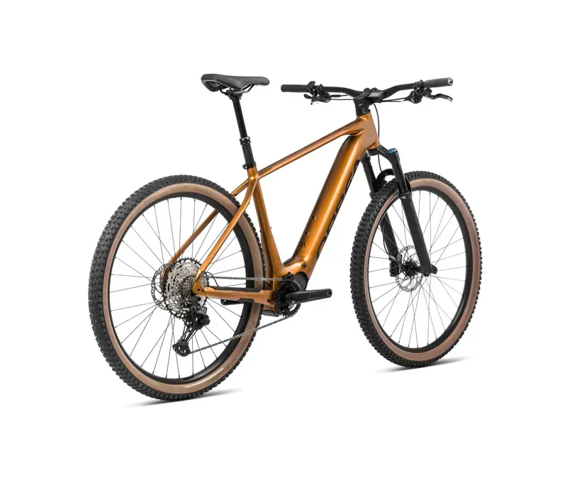 2024 Orbea Urrun 30 Electric Bike in Leo Orange/Black-2