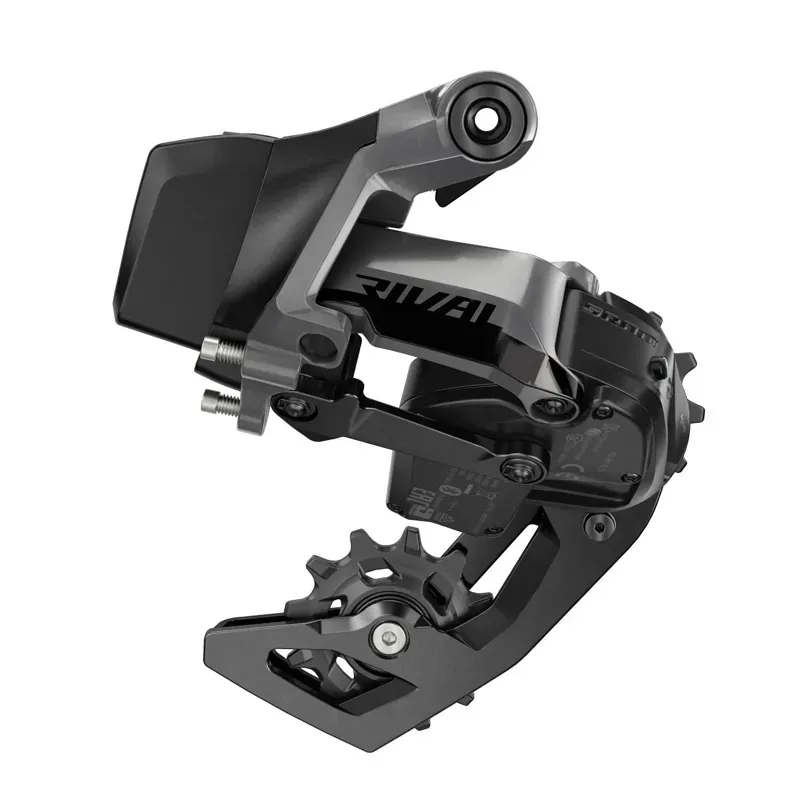SRAM eTap Rival AXS D1 12-speed Medium Cage Rear Derailleur in Black