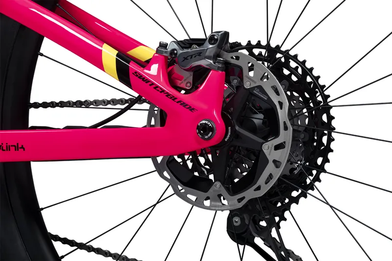 2024 Pivot Cycles Switchblade Team XX Mountain Bike in Pink Talon-9