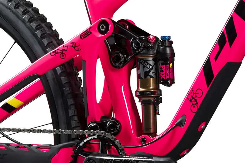 2024 Pivot Cycles Switchblade Team XX Mountain Bike in Pink Talon