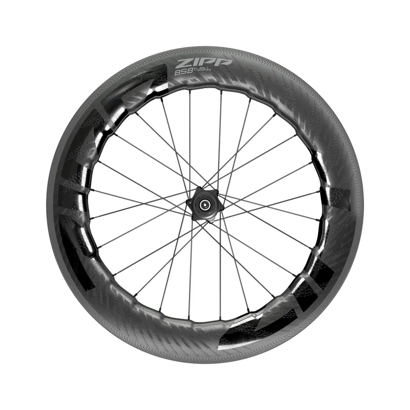 Zipp 858 NSW Carbon Tubeless Rim Brake Rear Wheel Sram