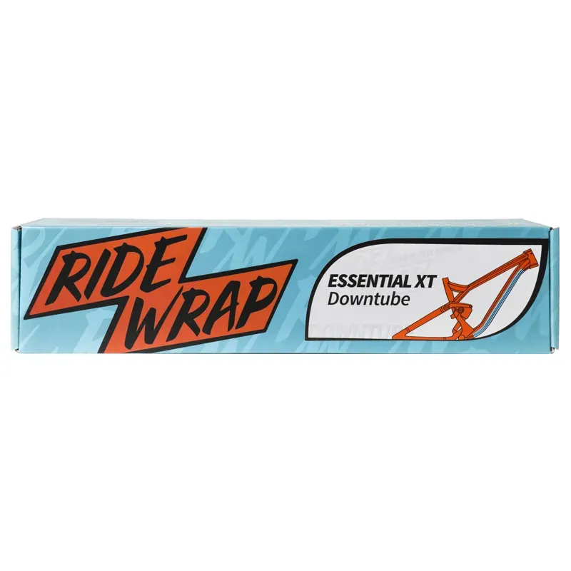 Ridewrap Essential Downtube Extra Thick MTB Kit in Glossy Clear