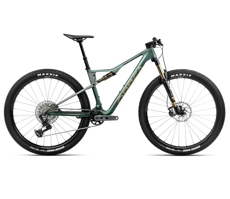 2025 Orbea Oiz M10 Axs Mountain Bike In Seaweed Carbon/Spaceship Green