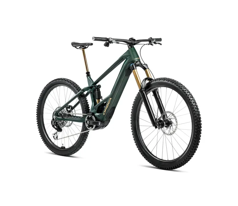 2025 Orbea Wild M10 eBike in Forest Green Carbon View Matte-1