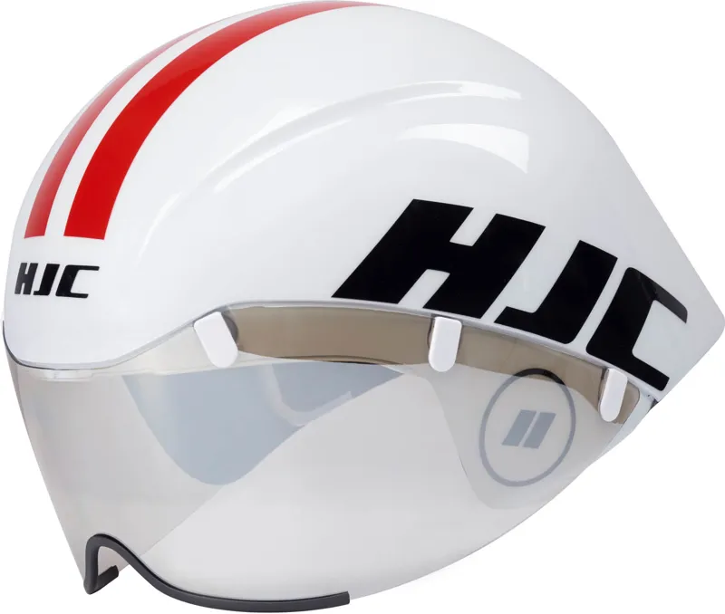 HJC Adwatt Aero Helmet White Red