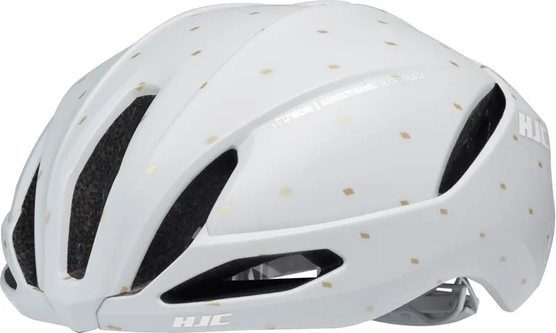 HJC Furion 2.0 Semi-Aero Road Helmet MT Off White Gold-1