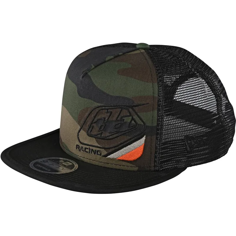 Troy Lee Designs Precision 2.0 Cap in Green Camo