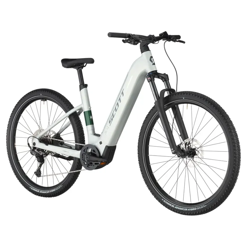 Scott Axis 30 Wave Electric Hybrid Bike in Rhino Grey-1