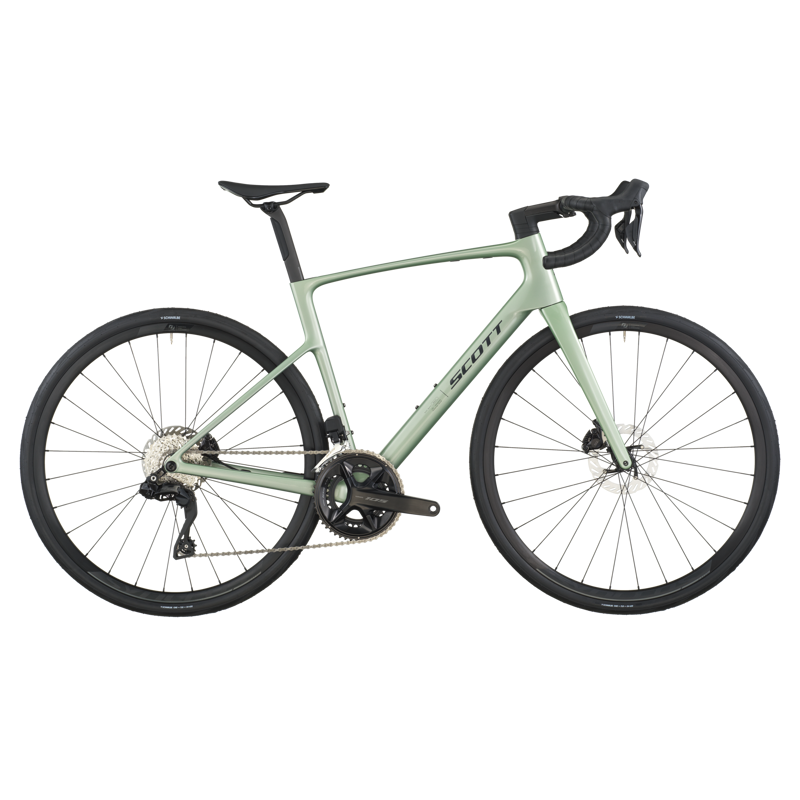2026 Scott Addict 40 Carbon Road Bike in Reseda Green