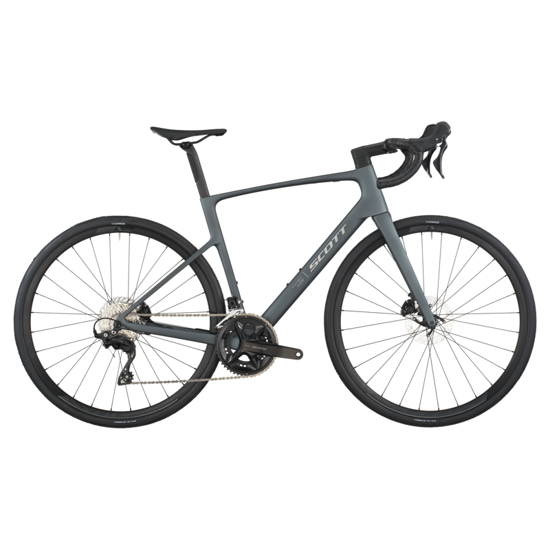 2026 Scott Addict 50 Carbon Road Bike in Carbon Grey