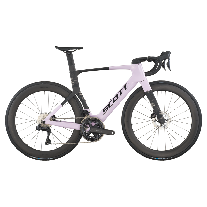 2026 Scott Foil RC 10 Aero Carbon Road Bike - Violet Pink/Carbon Black