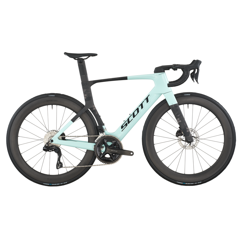 2026 Scott Foil RC 20 Aero Carbon Road Bike - Gelato Blue/Carbon Black