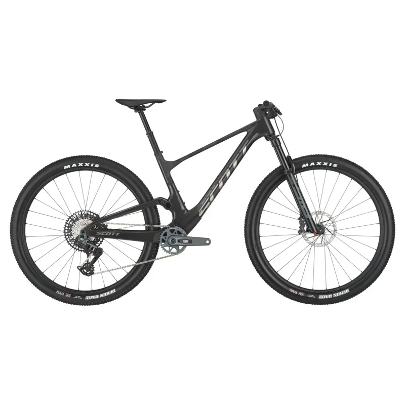 2025 Scott Spark RC Team Issue Mountain Bike in Carbon Black