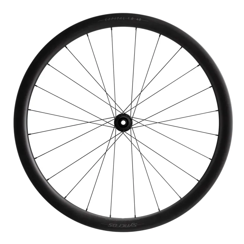 Scott Syncros Capital 1.0 40 700c Wheelset in Black Matt-1