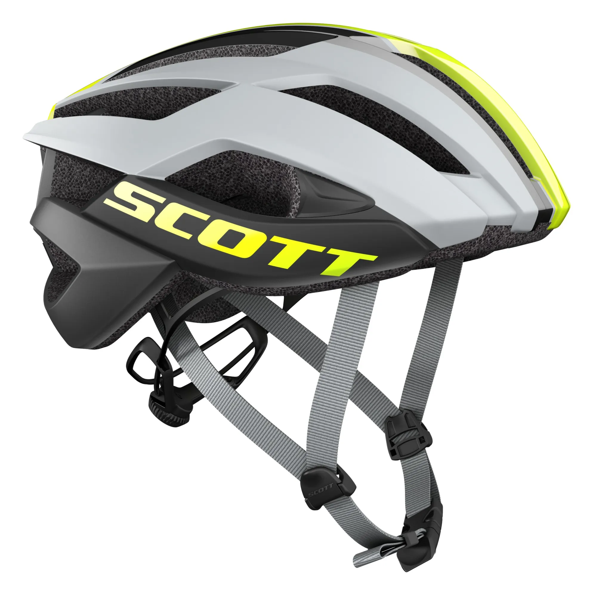 Cycling Scott Arx Road Helmet Scott Arx Plus MIPS Road Helmet Grey