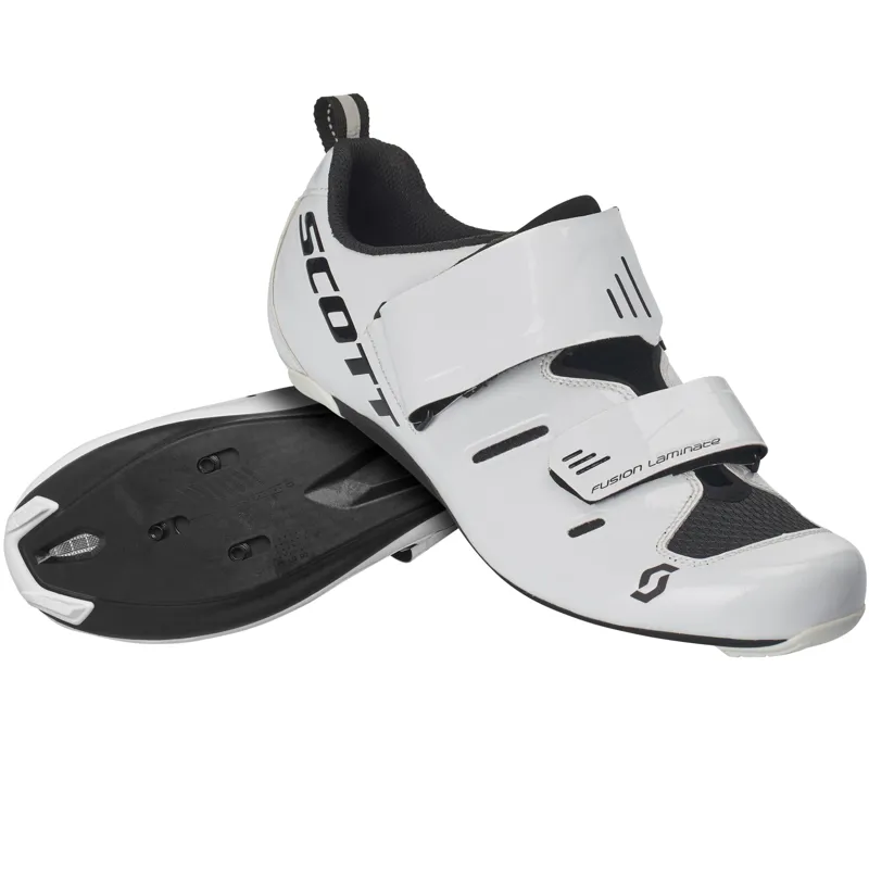 2020 Scott Tri Pro Road Triathlon Shoe White/Black