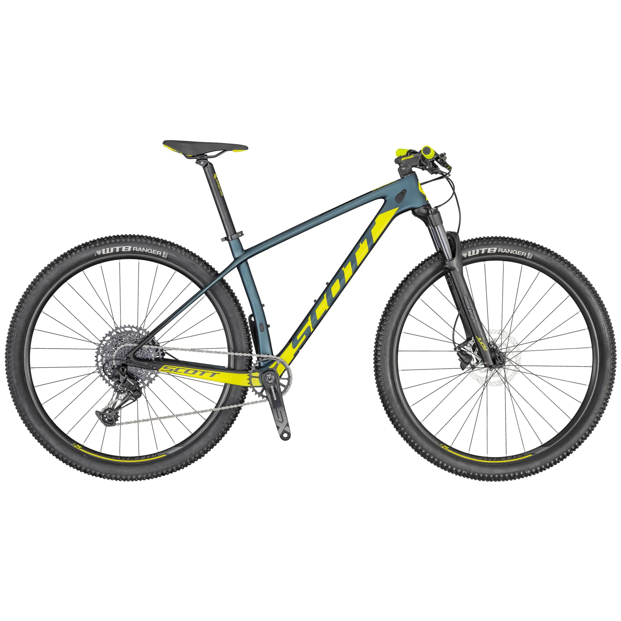 2020 Scott Scale 940 Carbon Hardtail Mountain Bike Cobalt/Yellow
