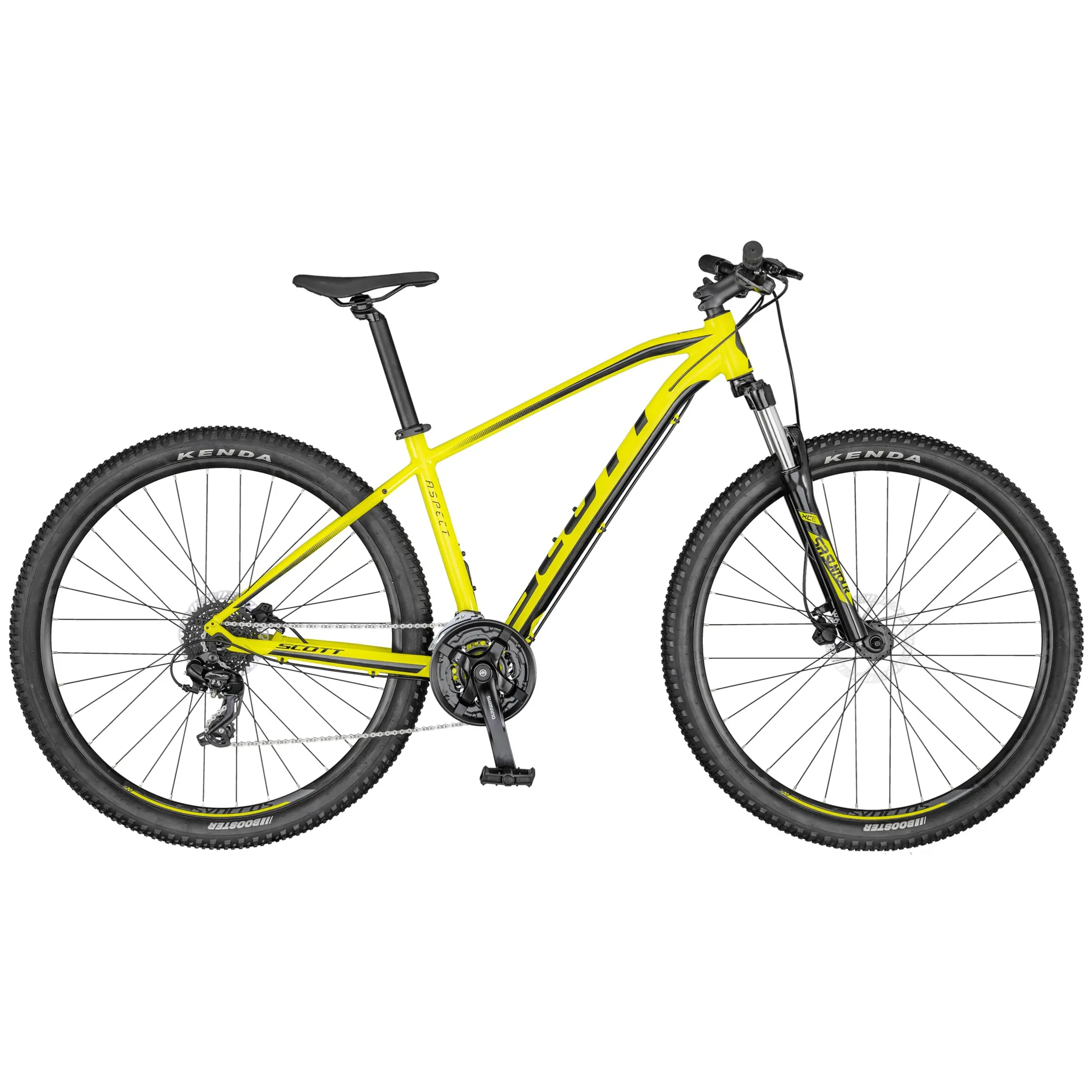 2020 Scott Aspect 960 Hardtail Mountain Bike Yellow/Black